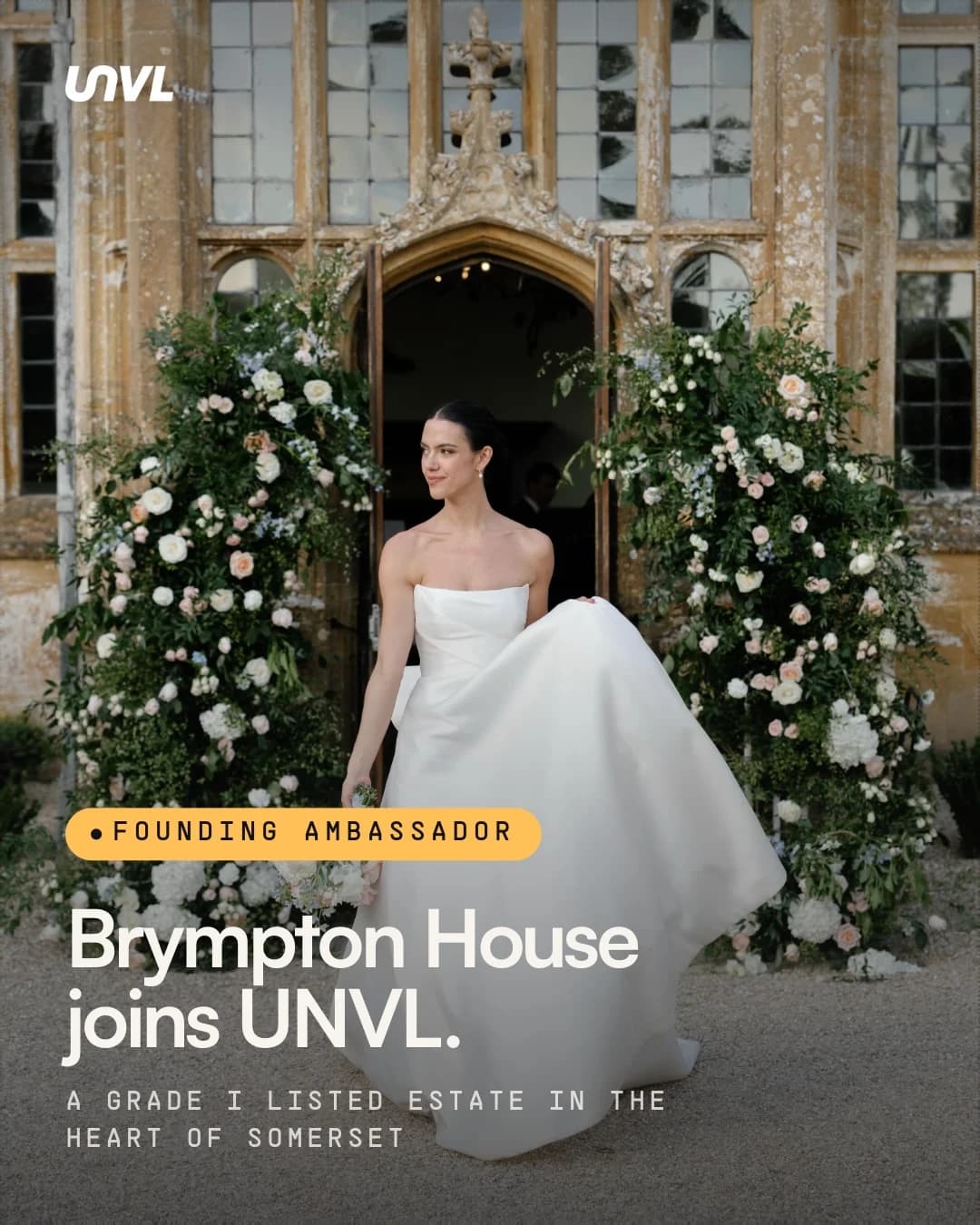 Brympton House did not just become a founding UNVL ambassador. They have helped shape what comes next.

As one of the first venues to join, their team has helped us understand what